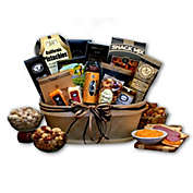 GBDS Gourmet Nut & Sausage Gift Basket- meat and cheese gift baskets