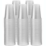 (160 Pack - 9 oz.) Kovot Disposable Translucent 9 oz. Plastic Cups
