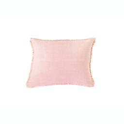 Anaya Home Light Pink Linen Down Alternative 14x20 Pillow