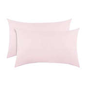 Everyday Kids Solid Pink 2-Pack Toddler Travel Pillowcases