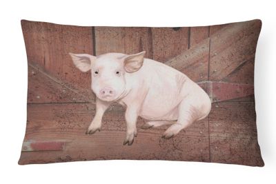 16x16 Funny Merry Christmas Fashion Wear Pig-Sweet Christmas Animals-Piglet Throw Pillow Multicolor