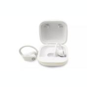 Link Sports Fit Wireless Bluetooth 5.0 Earbuds Earphone Ear Hook Microphone TWS  With Charging Base Work Travel Gym - White