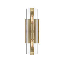 Savoy House 9-9771-2-322 Winfield Contemporary Glass Wall Sconce in Warm Brass (5