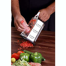 Utopia Cheese Grater 6 Sided Cheese Shredder (Pack of 1)