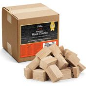 Camerons Products Precision Smoking Wood Chunks (Pecan)  10 Pounds, 840 cu. in. - Uniform Size  3" x 2" x 2" for Even Burning - Kiln Dried BBQ Large Cut Chips- All Natural Barbecue Smoker Chunks
