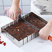 Kitcheniva Cake Divider Slicer Pan Marker Cutter Mold Stainless Steel Divide Tool