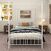 Stock Preferred Canopy Bed Frame Full Size with Mosquito Net Frame