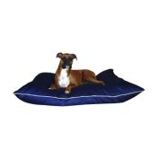 Majestic Pet Product 28x35 Inch Medium Super Value Blue Pet Dog Sleeper Cushion Bed