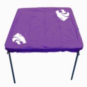 Rivalry Outdoor Tailgating Team Logo Design Kansas State Card Table Cover