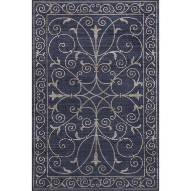 nuLOOM Chara Traditional Vines Machines Washable Indoor/Outdoor Patio Area Rug. View a larger version of this product image.