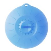 Innoka Silicone Bowl Lids Cover 8.7", Multi-Purpose Fits Any Container Seal Covers for Pots, Cups, Cans Platters, Dishes, Oven Microwave Safe, Dishwasher Safe, Blue