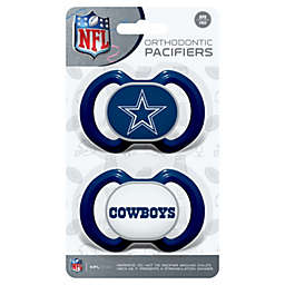 BabyFanatic Pacifier 2-Pack - NFL Dallas Cowboys - Officially Licensed League Gear