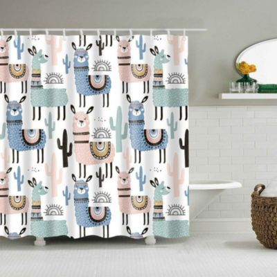 Details about   Green Letter Waterproof Bathroom Polyester Shower Curtain Liner Water Resistant 