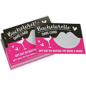Best Paper Greetings Pack of 30 Bachelorette Party Game - Bachelorette Dare Cards Scratch Off Cards - Perfect for Girls Night Out, Bridal Parties, Bridal Showers, Hot Pink & Black Cards