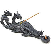 Actifo Three-Headed Dragon Cone or Stick Incense Holder
