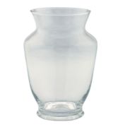 CC Home Furnishings 8" Clear Glass Flower Bud Vase Tabletop Decor