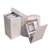 AOS Vertical Flat File Organizer - Stores Flat Items up to 12" x 18"