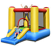 Slickblue Kids Inflatable Jumping Bounce House without Blower