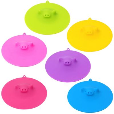 New Style Colorful Flower Silicone Dustproof Cup Lid Leakproof Cup Cover 