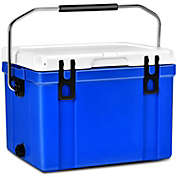 Slickblue 58 Quart Leak-Proof Portable Cooler  Ice Box for Camping-Blue