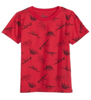 Epic Threads Little Boy's Tossed Dino T-Shirt Red Size 5
