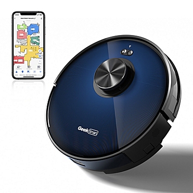 Geek Smart L7 Robot Vacuum Cleaner And Mop, LDS Navigation, Wi-Fi Connected APP- Black. View a larger version of this product image.