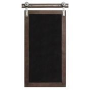 HomeRoots Home Decor Farmhouse Metal Chalkboard Wall Decor - 321327