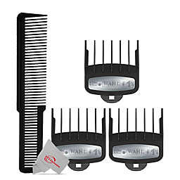 Wahl Three Pack  Professional 1 1/2" Cutting Guide with Metal Clip 3354-1100 with Comb