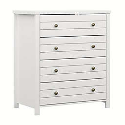 Hillsdale Living Essentials Harmony Wood 4 Drawer Chest