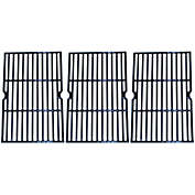 Contemporary Home Living 3pc Gloss Cast Iron Cooking Grid for Uniflame Gas Grills 31.25"