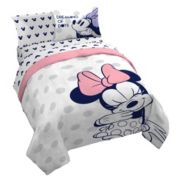 Saturday Park Disney Minnie Mouse Dreaming of Dots 100% Organic Cotton Bed Set