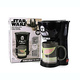 Uncanny Brands Star Wars Mandolorian Single Cup Coffee Maker with Mug