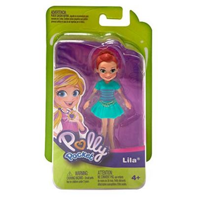 Polly Pocket Lila Doll With Trendy Outfit 2018 Edition Measures Approx. 3.5&quot; Tall (1 Doll)