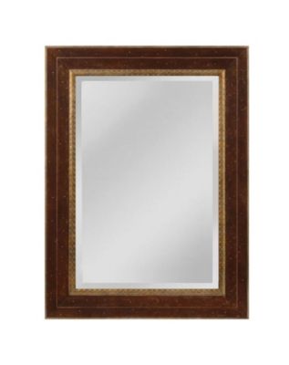 Mirror Master Home Decor Accent Darcey Wall Mirror Frame Has Reclaimed Wood Look
