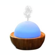 Sunpentown Ultrasonic Aroma Diffuser/Humidifier with Bamboo Base
