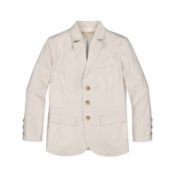 Hope & Henry Boys' Seersucker Suit Jacket (Khaki, 2T)