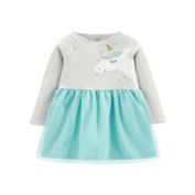Carter&#39;s Toddler Girl&#39;s Unicorn Tutu Dress Blue Size 3T