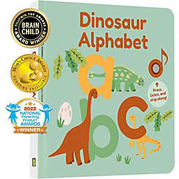 ABC Learning for Toddlers   Sound Books for Toddlers 1-3 and 2-4   ABC Song   Musical Toys for Toddlers 1-3 (Dinosaur Alphabet)