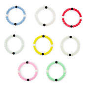 Zodaca Rubber Beaded  Bracelets, VSCO Girl Jewelry for Women, Men, Kids, Teens (8 Pack)