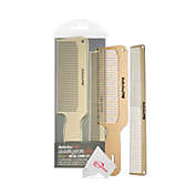 Babyliss Pro BaByliss Pro Barberology GoldFX Metal Comb Set 9" Clipper Comb and 7.5" Cutting Comb Gold