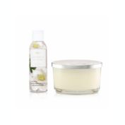 Pier 1 Magnolia Blooms Room Spray and 3-Wick Candle Set