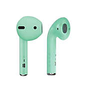 Link Giant Wireless EarPod Shaped Bluetooth Speaker with FM Radio AUX and Microphone - Green