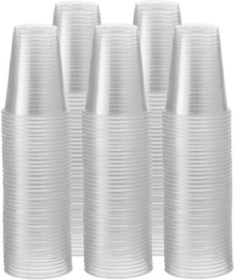 (480 Pack - 7 oz.) Kovot Disposable Translucent 7oz. Plastic Cups