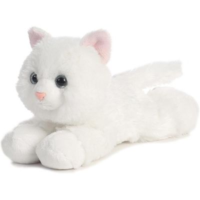 Set of 2 LILY & MOLLY Kitty Cats Mini Flopsie 8" Stuffed Animal Plush by Aurora 