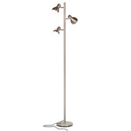 Ethan LED Floor Lamp - Nickel