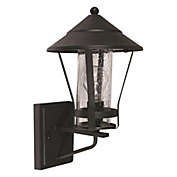 Xtricity - Outdoor Wall Light, 15 &#39;&#39; Height, From The London Collection, Black