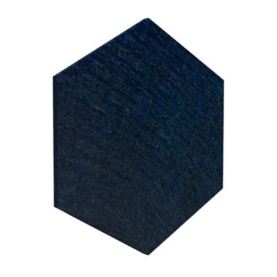 Luxor Reclaim Stick-On Decorative Acoustic Panels - Midnight Blue 6-Pack