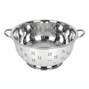 Lindy's 13 Qt Home Stainless Steel Colander with Handles for Straining, Steaming, Draining and Rinsing