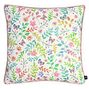 Furn Secret Garden Floral Throw Pillow Cover