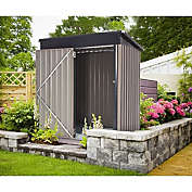 Infinity Merch 5&#39; x 3&#39; Outdoor Metal Storage Shed